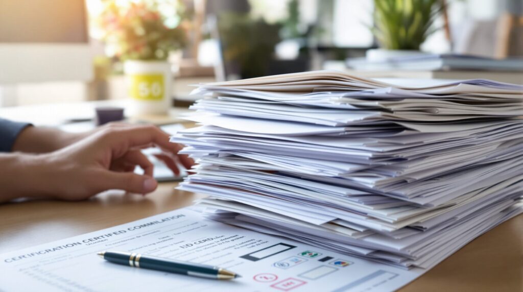 documents destruction véhicule