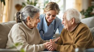 s'occuper des personnes agées
