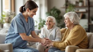 s'occuper des personnes agées