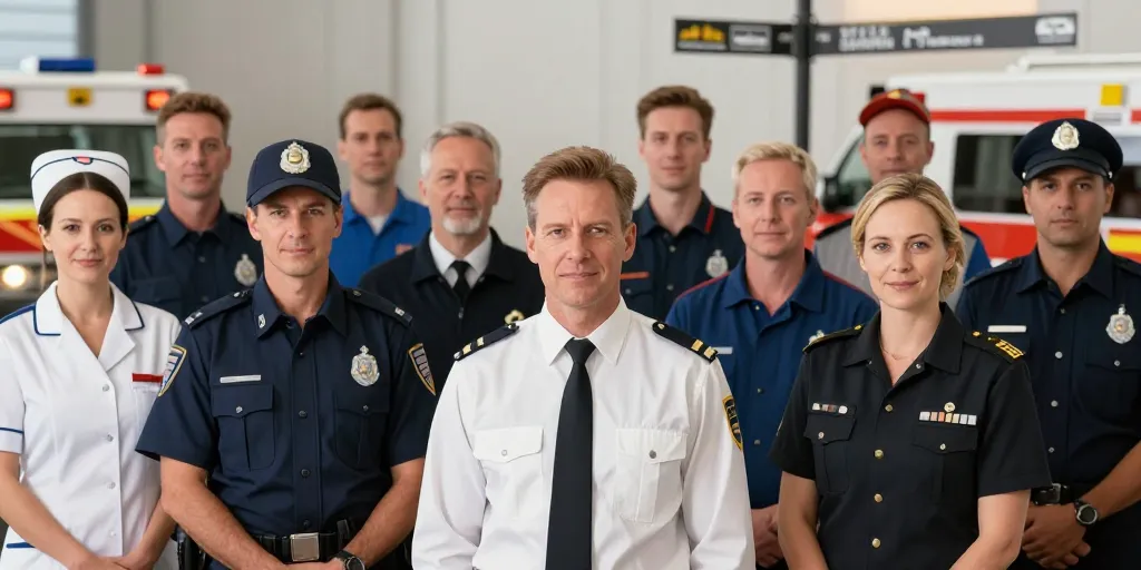 metier avec uniforme