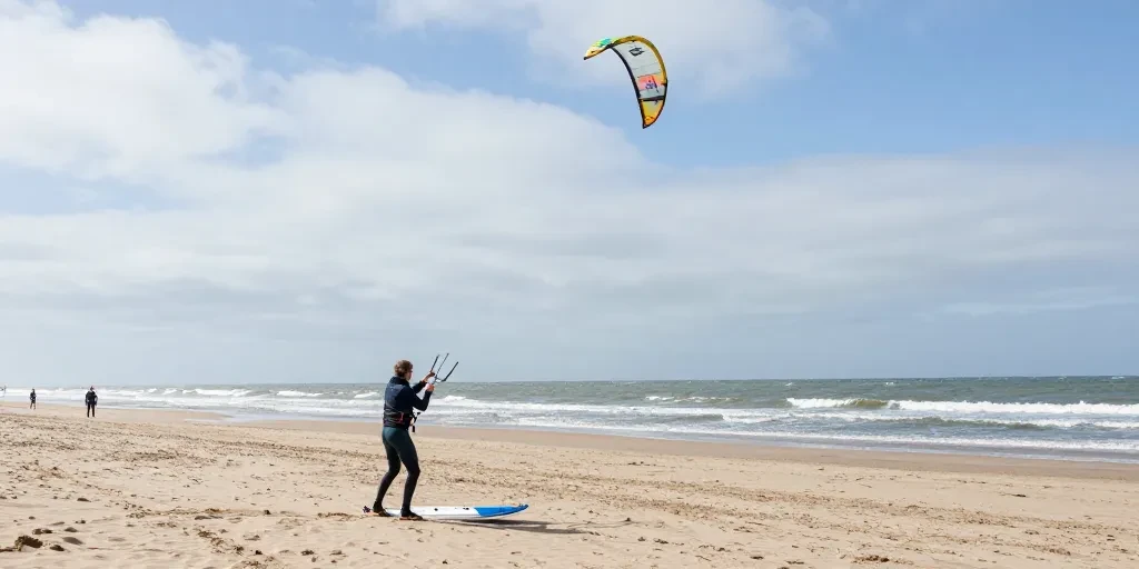 initiation kitesurf